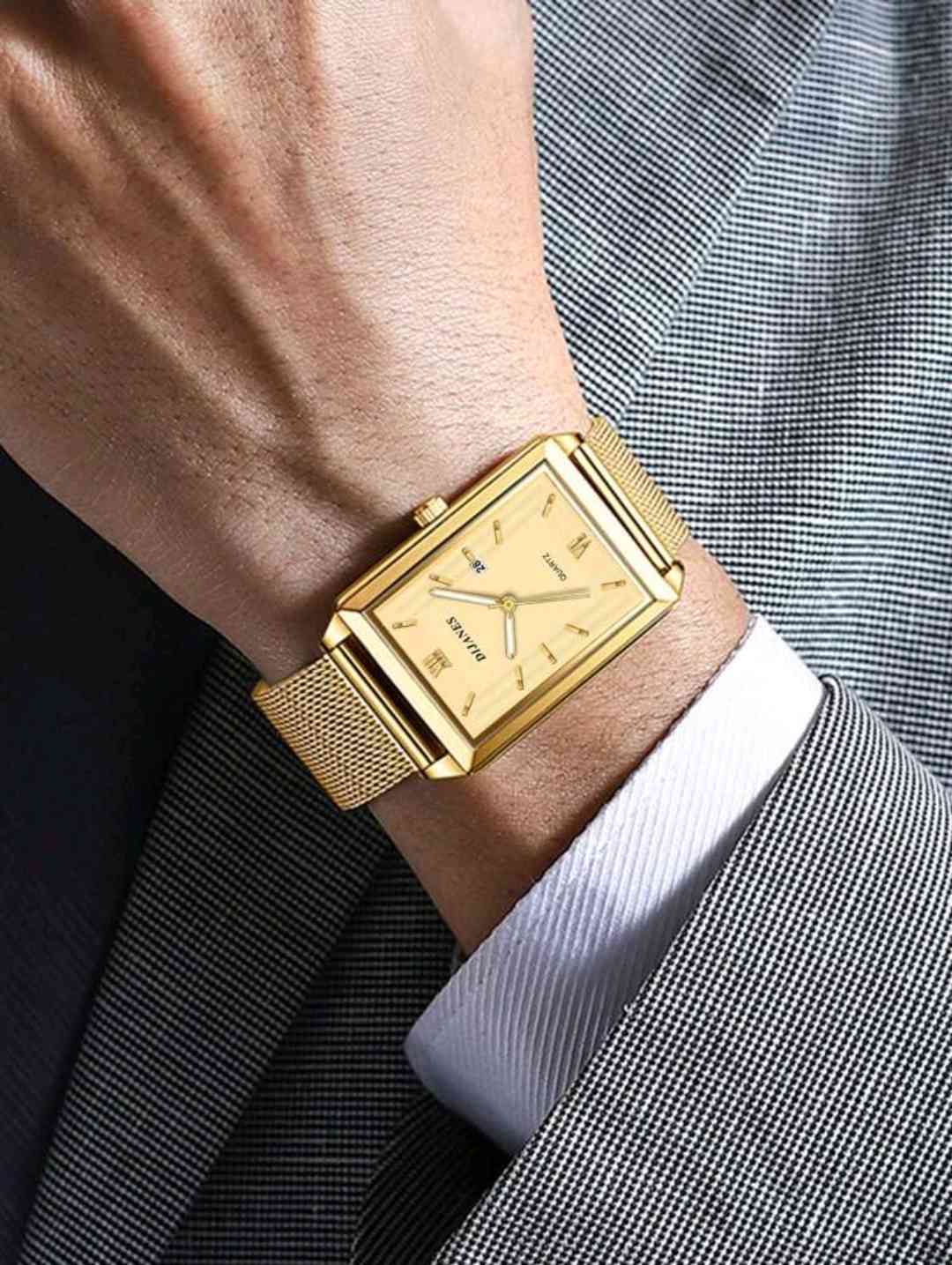 DIJANES Men's 1 Piece Minimalist Quartz Watch